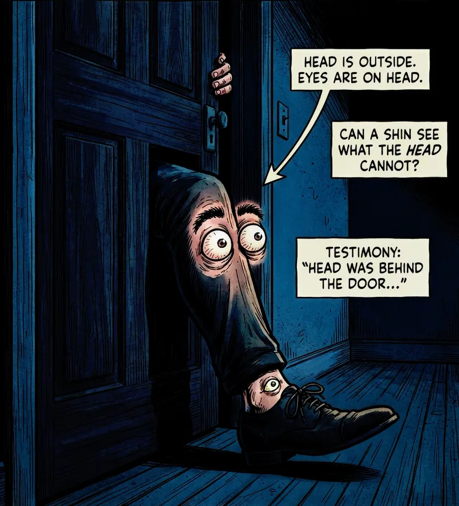 The Case of the Missing Eyes - How to See Inside a Room Without Looking